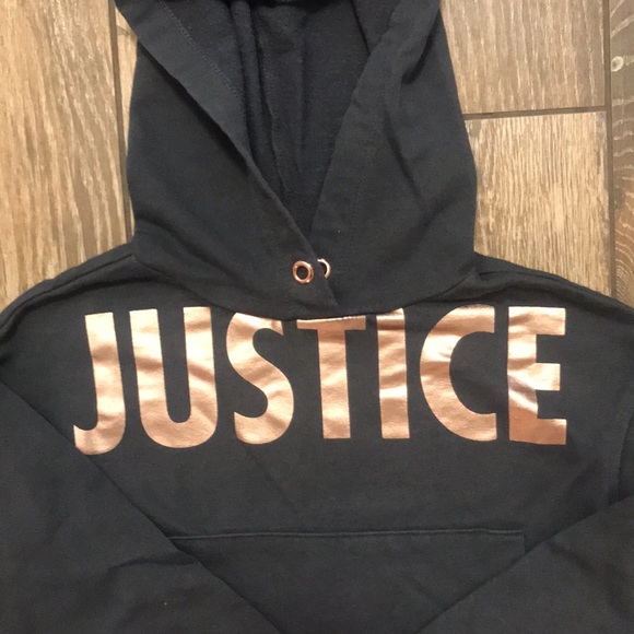 Girls Justice Cropped Sweatshirt - Picture 2 of 3